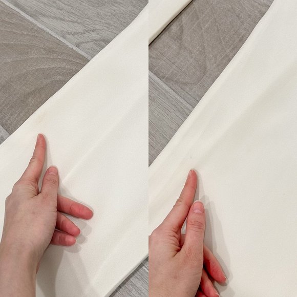 Edward Achour Paris Embellished-Button Bootcut Sailor Trousers E47 Ivory/White - Picture 15 of 16